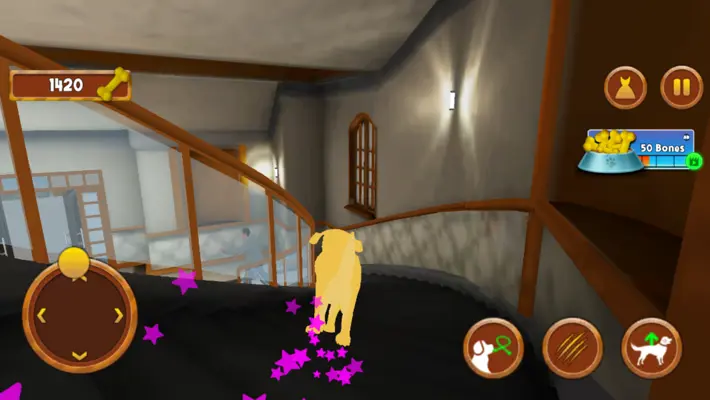 Dog Simulator Puppy Pet Games android App screenshot 8